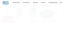Tablet Screenshot of dea-factory.com